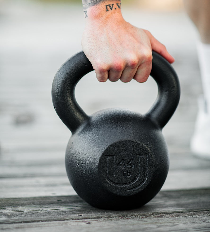 44lb Kettlebell (20kg) AmericanMade Cast Iron Fast Flat Rate