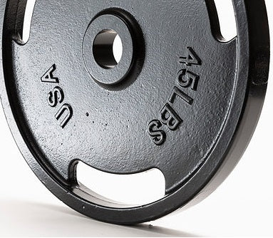 Cast Iron Olympic Weight Plate Set