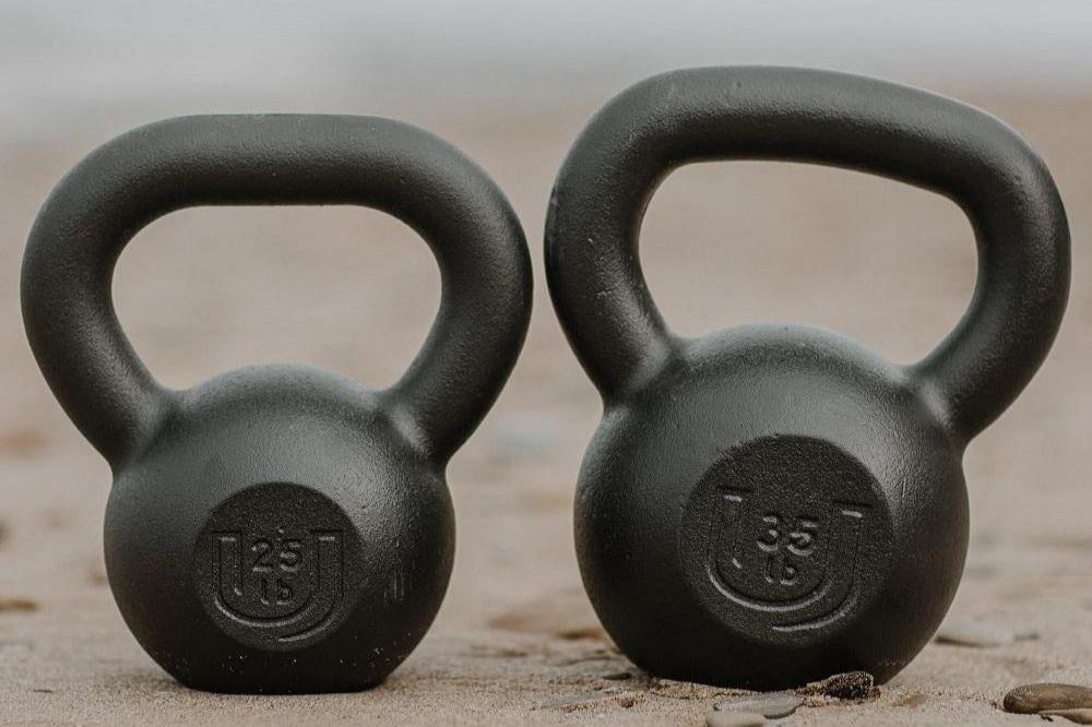 20lb Kettlebell (8 kg) American-Made Cast Iron - Flat Rate Shipping